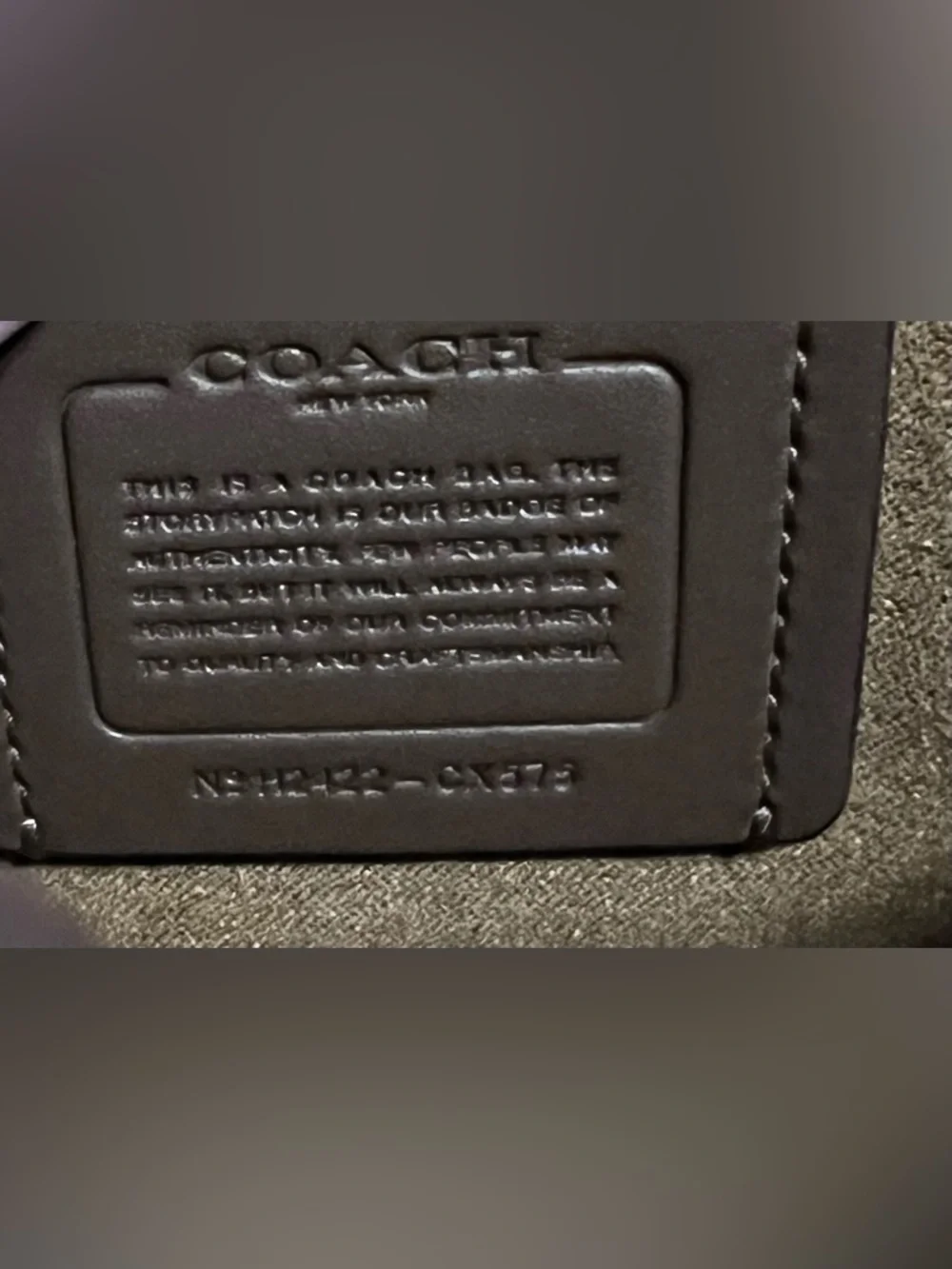 NWT COACH LYSA Top Handle Mini Satchel CrossBody Bag EMERALD X-grain Leather - Picture 10 of 14